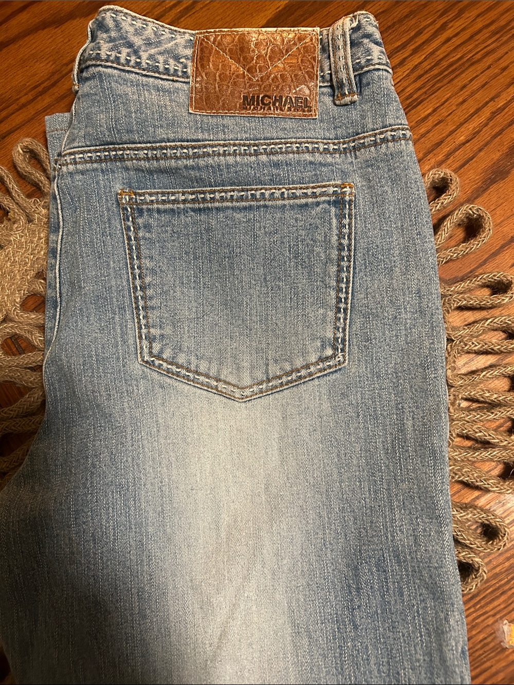 Michael Kors Light Blue Boot Leg Women’s Jeans